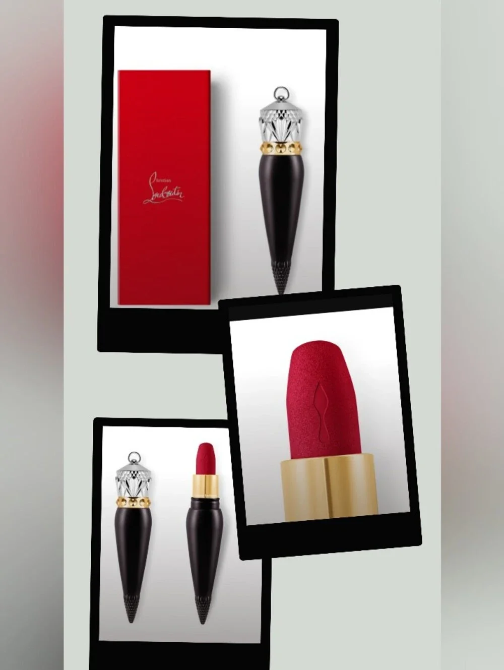 Christian Louboutin studded refill